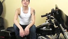 Brody Frost Rides a Hog