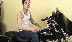 Brody Frost Rides a Hog