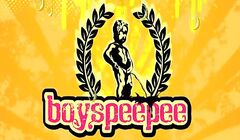 Three funny guys invite their fellow to bath in their urine